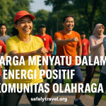 Warga Menyatu dalam Energi Positif Komunitas Olahraga
