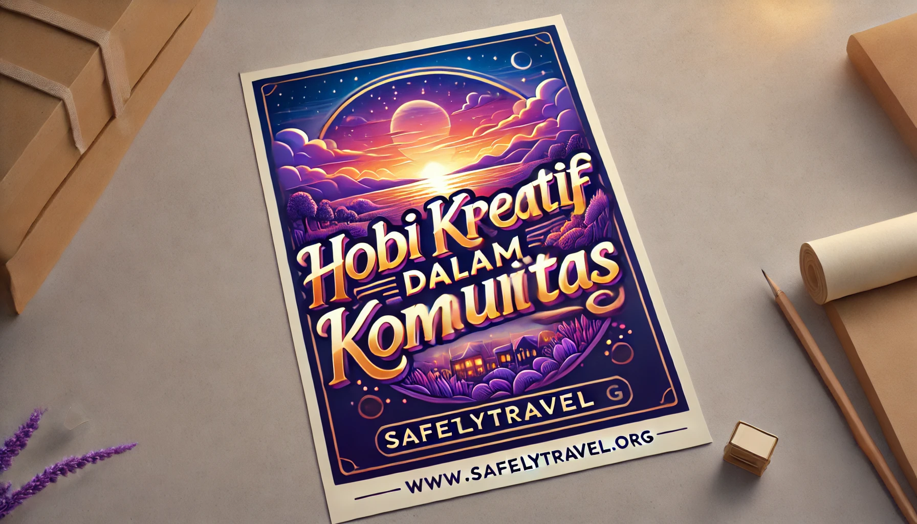 Hobi Kreatif dalam Komunitas