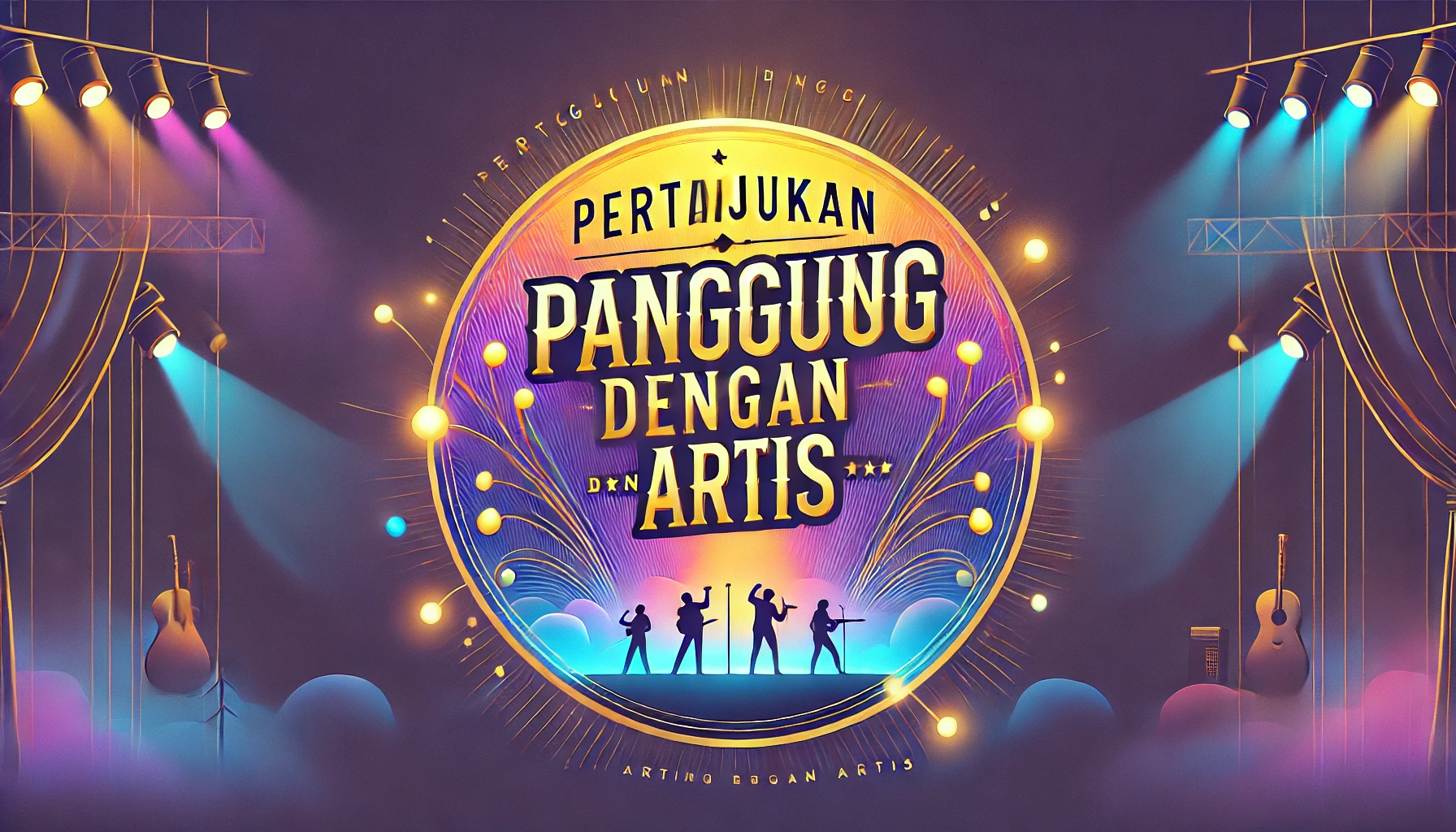 Pertunjukan Panggung dengan Artis