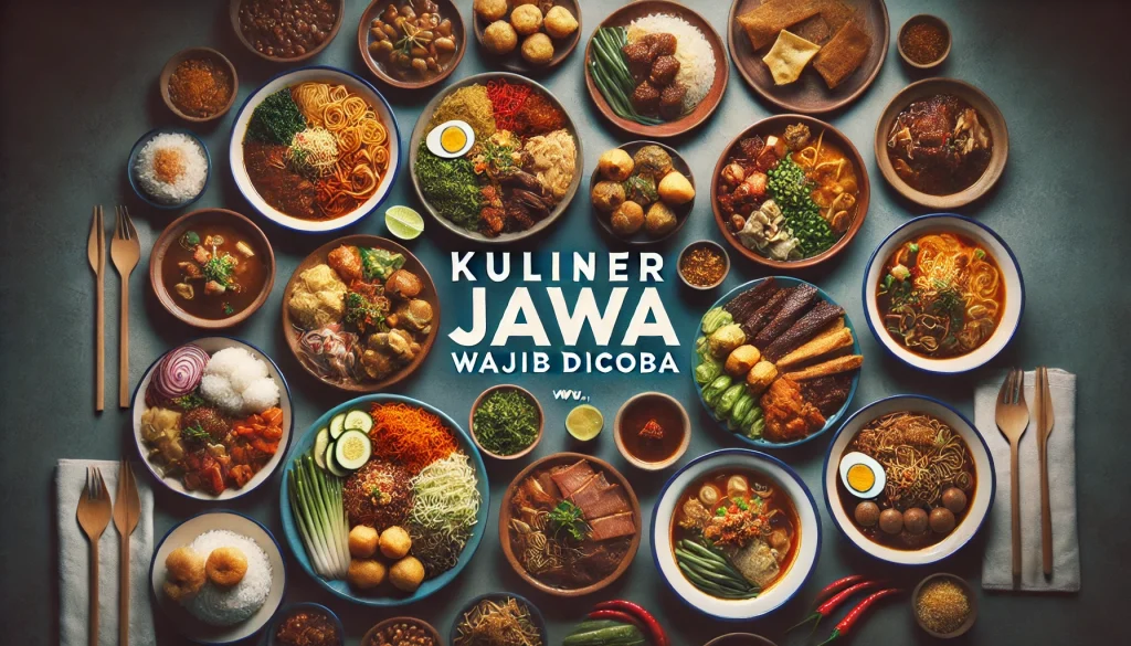 Kuliner Jawa Wajib Dicoba