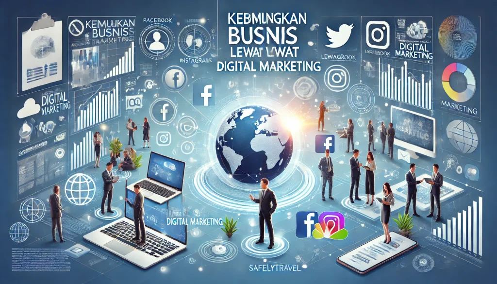 Kembangkan Bisnis Lewat Digital Marketing