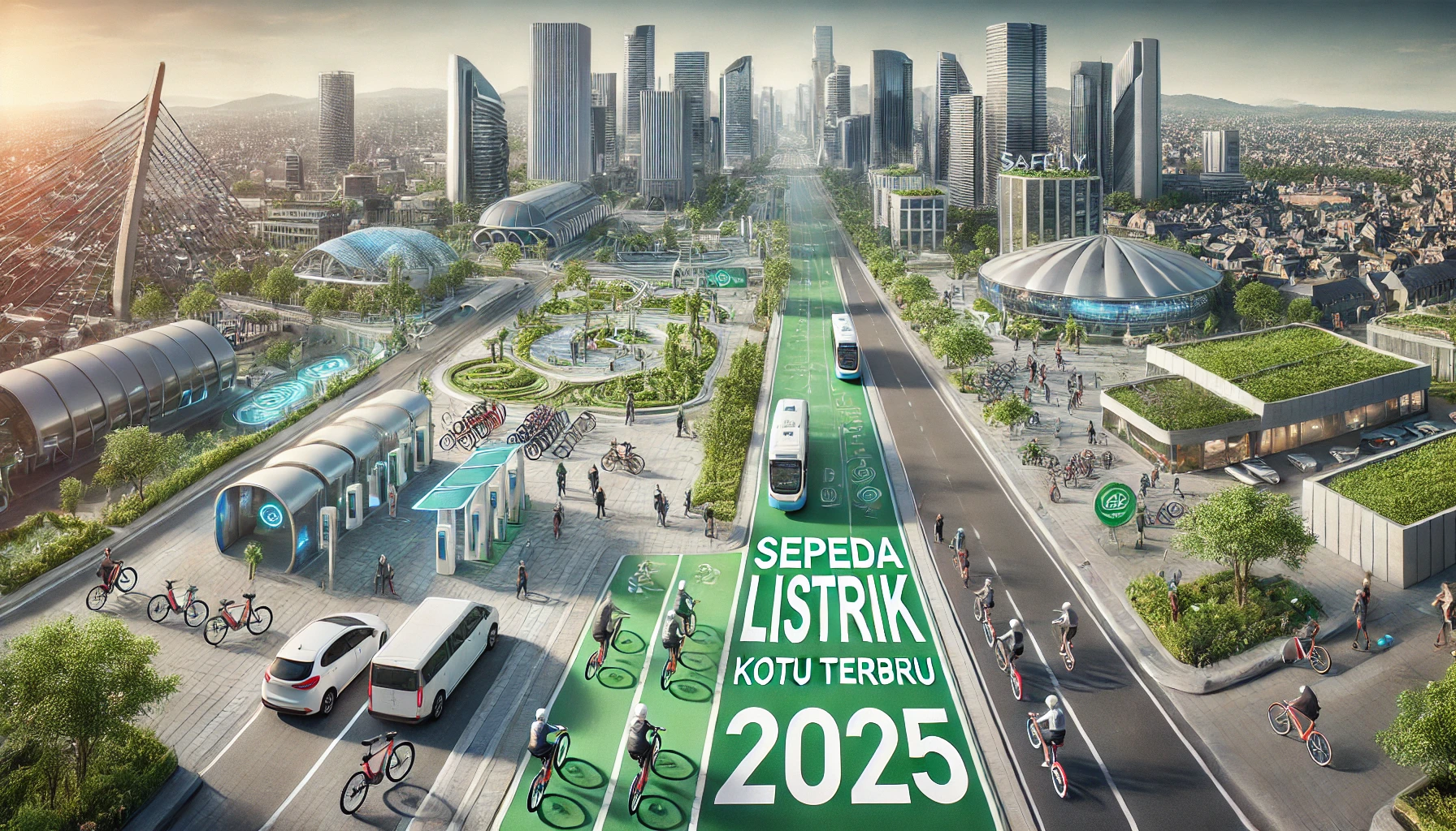 Sepeda Listrik Kota Terbaru 2025