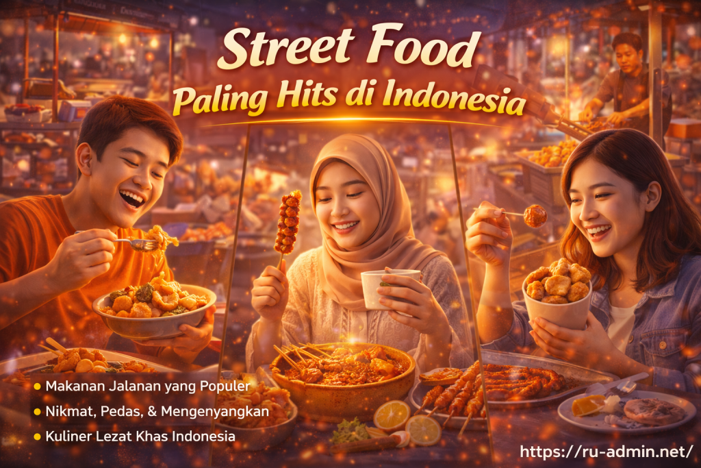 Street Food Paling Hits di Indonesia