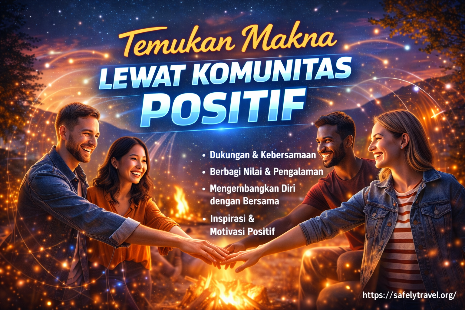 Temukan Makna Lewat Komunitas Positif