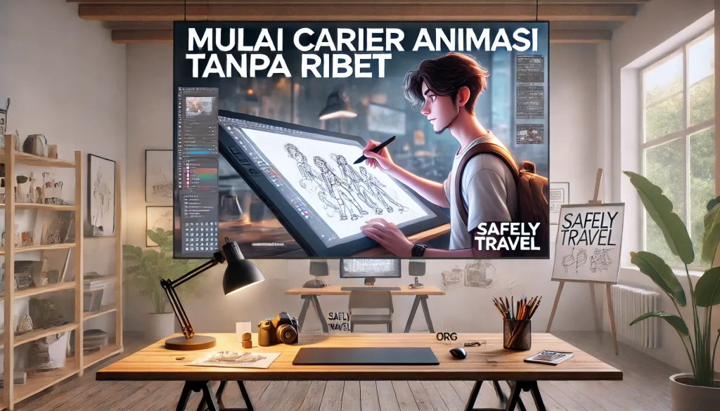 Mulai Karier Animasi Tanpa Ribet