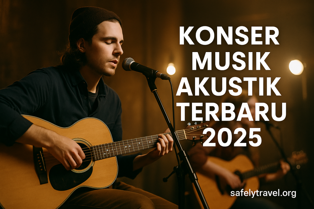 Konser musik akustik terbaru 2025