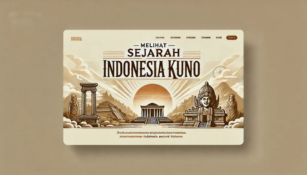 Melihat Sejarah Indonesia Kuno