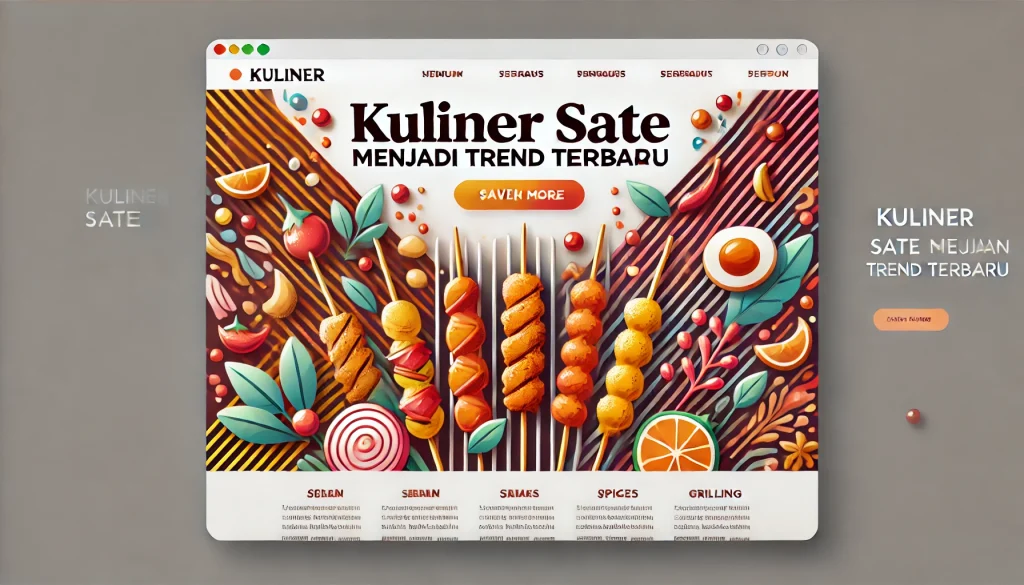Kuliner Sate Menjadi Trend Terbaru
