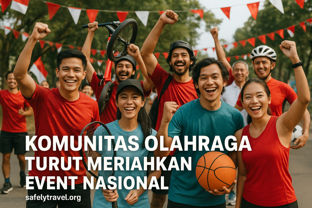 Komunitas Olahraga Turut Meriahkan Event Nasional