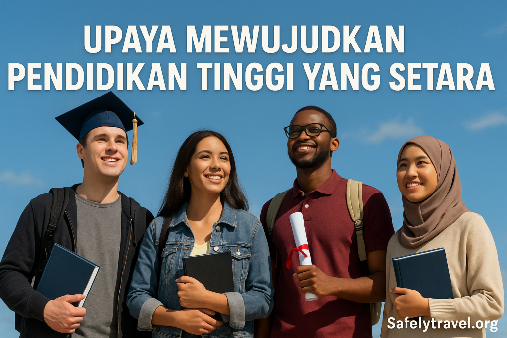 Upaya Mewujudkan Pendidikan Tinggi yang Setara