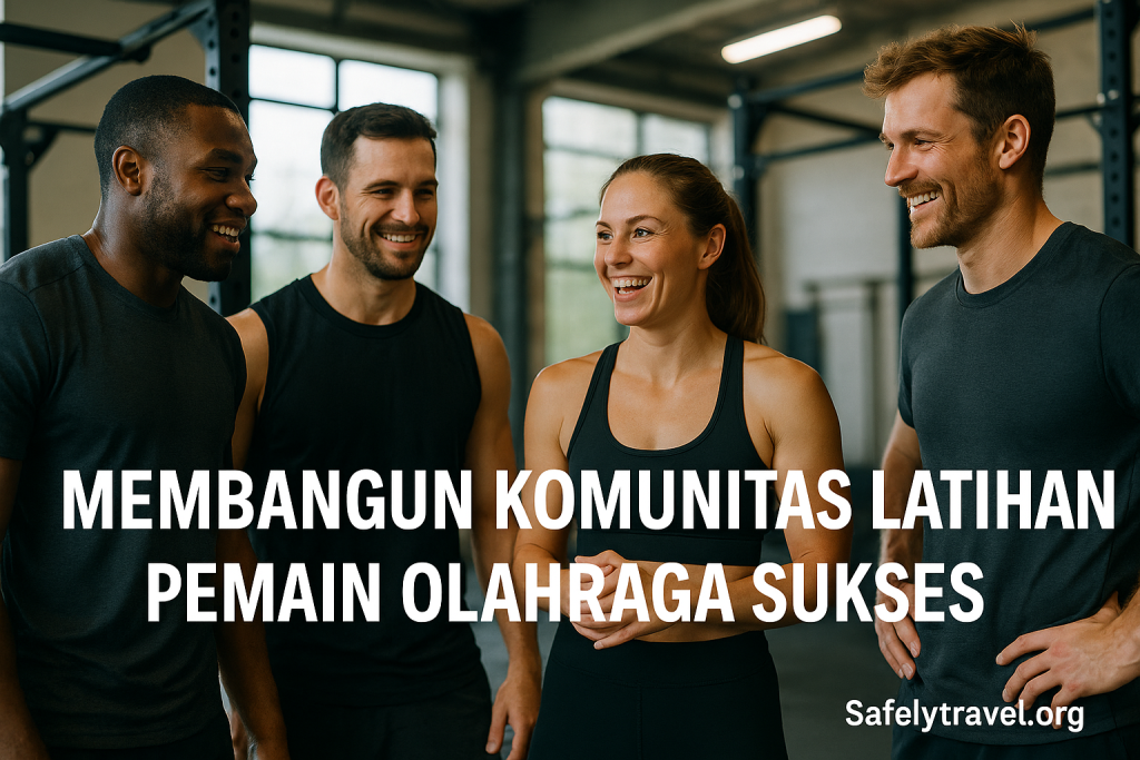 Membangun Komunitas Latihan Pemain Olahraga Sukses