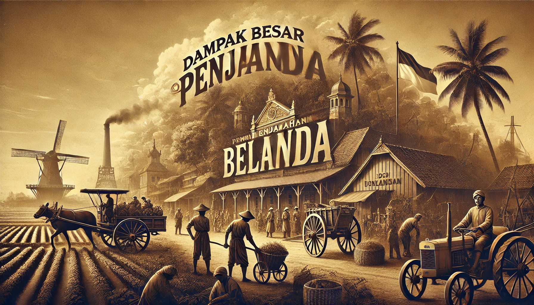 Dampak Besar Penjajahan Belanda