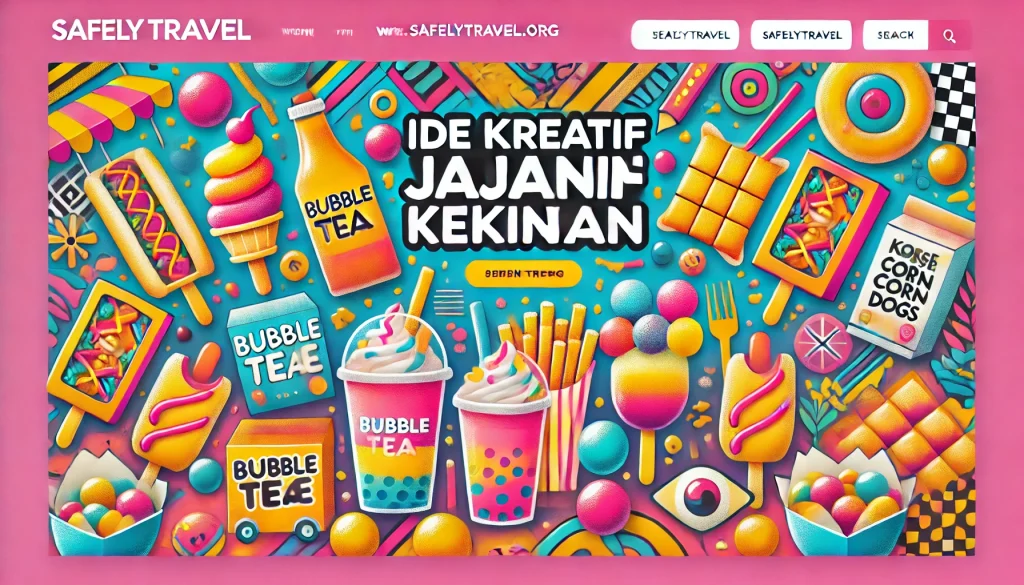 Ide Kreatif Jajanan Kekinian