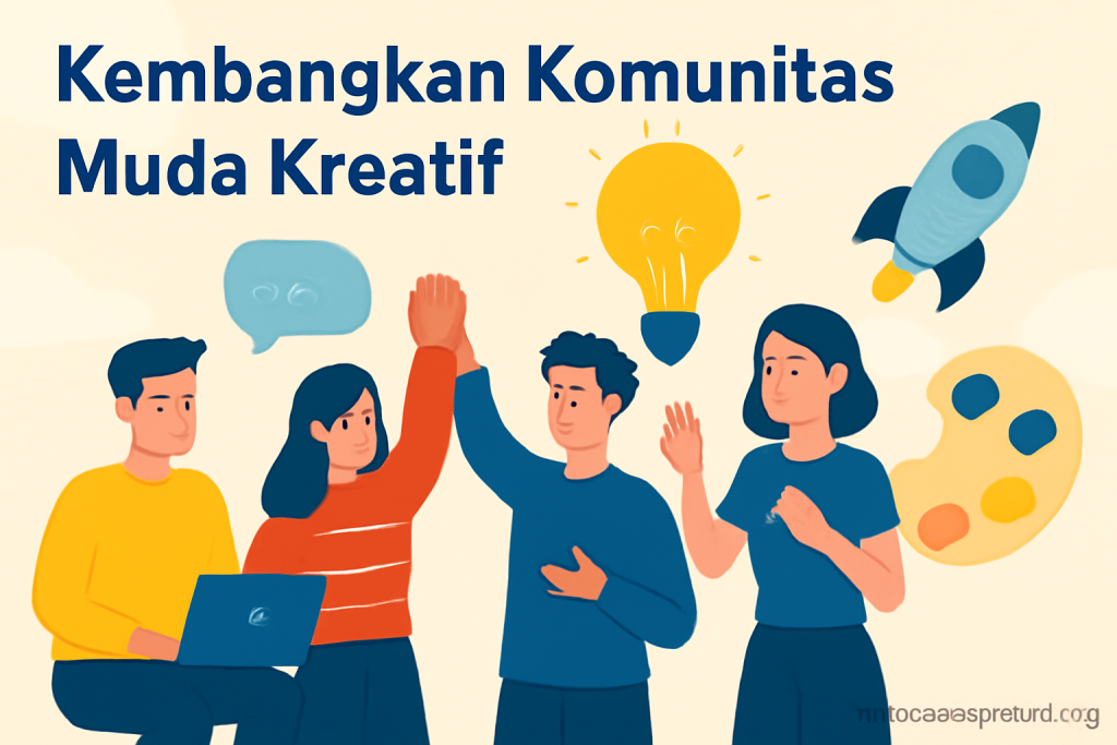 Kembangkan Komunitas Muda Kreatif
