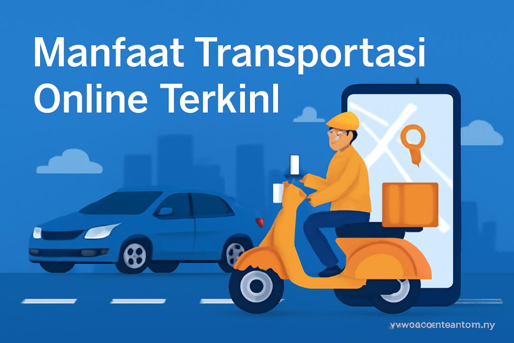 Manfaat Transportasi Online Terkini