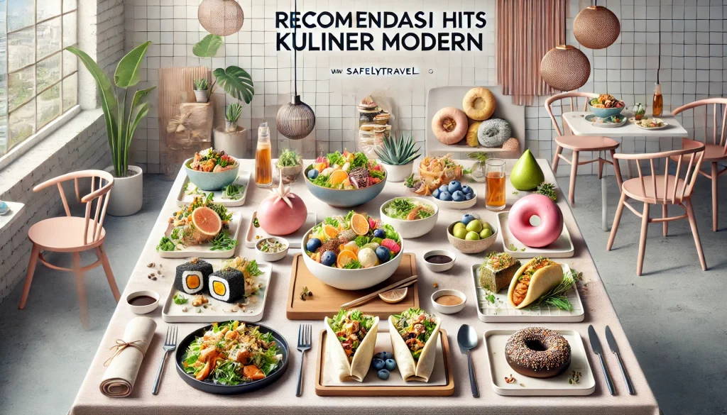 Rekomendasi Hits Kuliner Modern