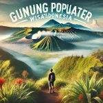 gunung populer wisata indonesia