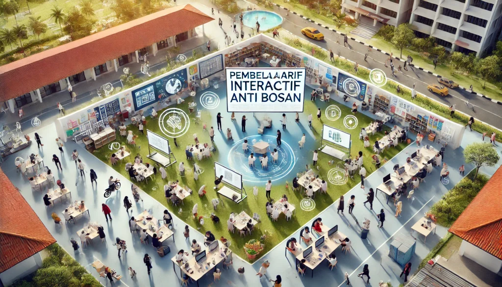 Pembelajaran Interaktif Anti Bosan