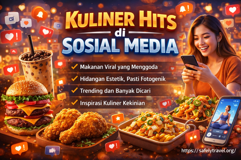 Kuliner Hits di Sosial Media