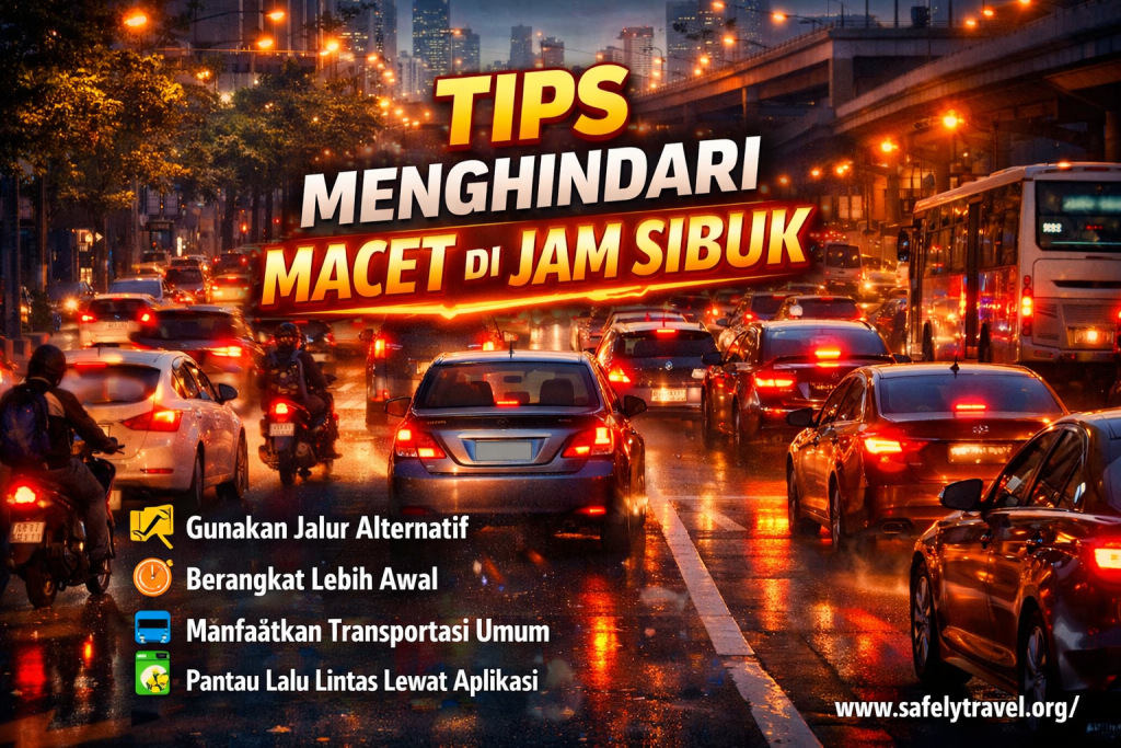 Tips Menghindari Macet di Jam Sibuk