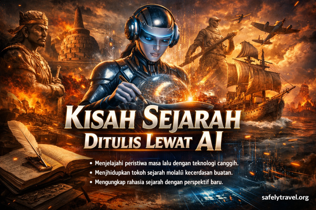 Kisah Sejarah Ditulis Lewat AI