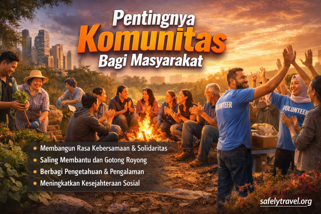 Pentingnya Komunitas Bagi Masyarakat