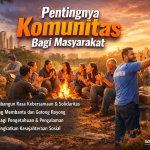 Pentingnya Komunitas Bagi Masyarakat