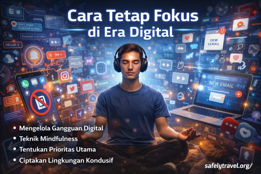 Cara Tetap Fokus di Era Digital