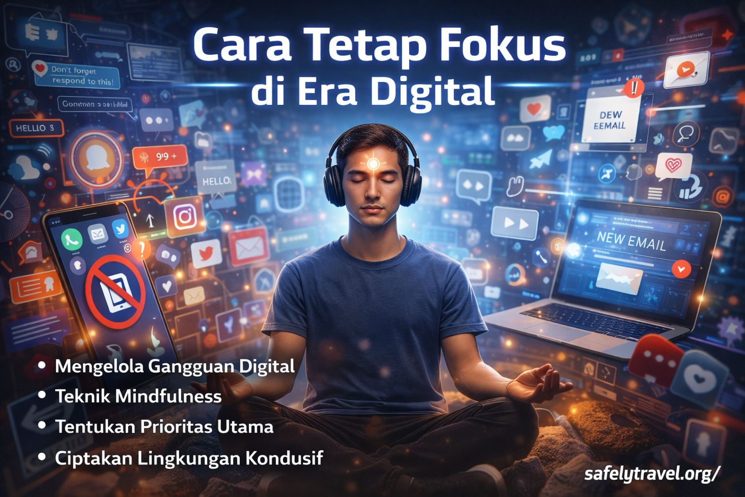 Cara Tetap Fokus di Era Digital